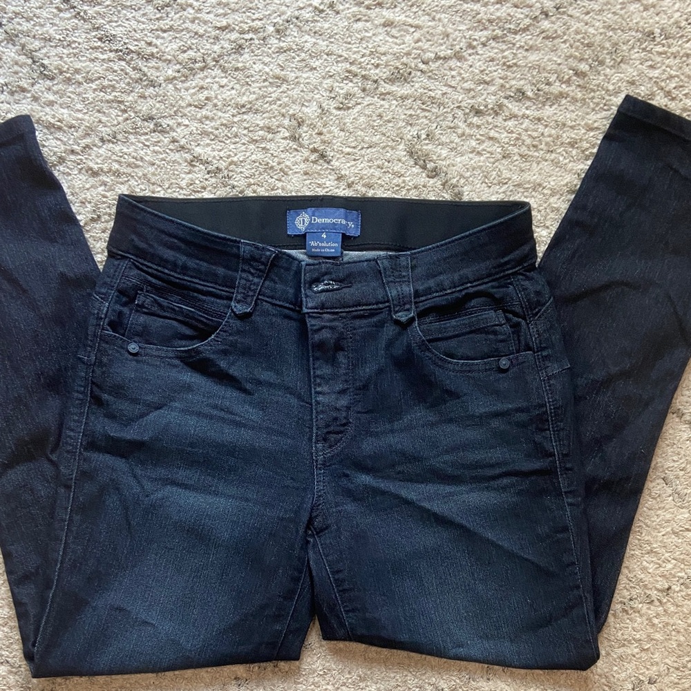 Democracy Women's Dark Denim Skinny Jeans